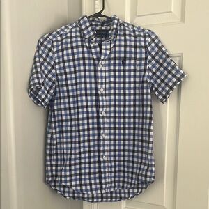 Polo by Ralph Lauren Blue Checkered boys shirt